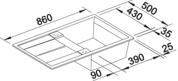 und 518871 5 Safakshop zum Untermaß Reversibel sofort - - Einbau METRA mit S Felsgrau und Haushaltsgeräte 50 Armaturen cm Bestpreis. Standgeräte. BLANCO Spülen Versandbereit SILGRANIT Ablauffernbedienung