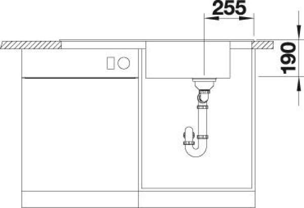 Blanco 521904 MEVIT XL 6 S Granitspüle