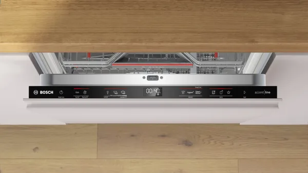 BOSCH SBT6EB801E Serie 6, Vollintegrierter Geschirrspüler, 60 cm, XXL, VarioScharnier für besondere Einbausituationen