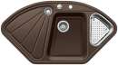 BLANCO 515086 DELTA-F SILGRANIT PuraDur Cafe mit Schale