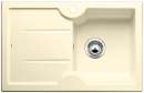 BLANCO 514490 IDESSA 45 S Keramik Vanilla ohne Ablauffernbedienung Becken rechts