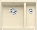 BLANCO 523744 SUBLINE 350_150-U Keramik Jasmin ohne Abl. Hauptbecken links