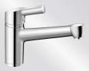 BLANCO 514913 ELIPSO-F II  galvanisch Armatur Chrom, Hochdruck