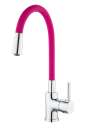 EISL Küchenarmatur FLEXO NI186FLMA Spültischarmatur mit biegsamen Auslauf Magenta