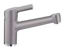 Blanco 514885 ELIPSO II, Messing SILGRANIT-Look, alumetallic, Niederdruck
