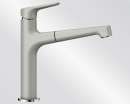BLANCO 520347 FELISA-S Messing SILGRANIT-Look, perlgrau, Hochdruck