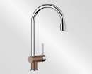 BLANCO 521740 BLANCO FILO-S Messing SILGRANIT-Look zweifarbig, muskat/chrom, Hochdruck