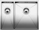 BLANCO 522255 Z-STYLE Einbauspüle 340/180-U Unterbau, Edelstahl Bürstfinish