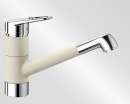 BLANCO 523244 NOTIS Messing SILGRANIT-Look zweifarbig, jasmin/chrom, Hochdruck