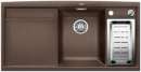 BLANCO 516827 AXIA II 6 S SILGRANIT PuraDur Cafe Einbauspüle
