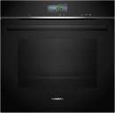 Siemens HR736G1B1 iQ700 Einbau-Backofen mit Dampfunterstützung 60 x 60 cm Schwarz, Edelstahl