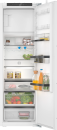 BOSCH KIL82SDD0 Serie 6 Einbau-Kühlschrank mit Gefrierfach 177.5 x 56 cm Flachscharnier mit Softeinzug