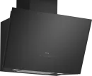 NEFF D88IAN2S0 N 90 Wandesse 80 cm Klarglas schwarz bedruckt, Schwarz
