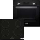 BOSCH HBD234FB65 Einbau-Backofen-Set Einbau-Backofen, Induktionskochfeld (HBF133BA0 + PUE61RBB6E)