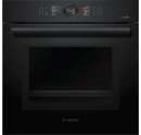 BOSCH HMG836NC6 Serie 8 Einbau-Backofen mit Mikrowellenfunktion, 60 x 60 cm, Carbon black