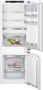 Siemens KI77SADE0 iQ500, Einbau-Kühl-Gefrier-Kombination mit Gefrierbereich unten, 157.8 x 55.8 cm, Flachscharnier mit Softeinzug