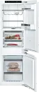 BOSCH KIF84SDE0 Serie 8, Einbau-Kühl-Gefrier-Kombination mit Gefrierbereich unten, 177.2 x 55.8 cm, Flachscharnier mit Softeinzug