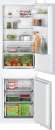 Bosch KIN86NSF0 Kühl-Gefrier-Kombi 178 cm Nische FreshSense NoFrost Schlepptürt. LED Beleuchtung EEK:F