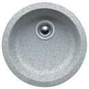 Blanco 512217 Rondo PDUR2 Silgranit Rund Spüle Steingrau